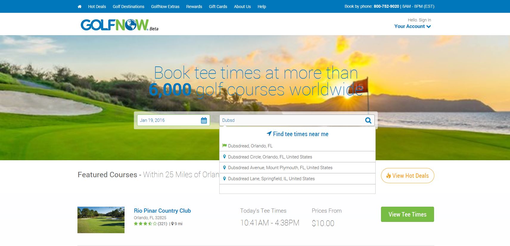 Up Close With The New GolfNow.com - Golf Blog, Golf Articles | GolfNow Blog